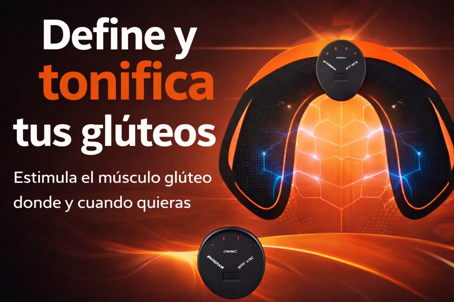 Tonificador de Glúteos - Gimnasia pasiva